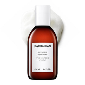 SACHAJUAN Moisturizing Conditioner bottle delivers deep hydration for dry, damaged hair.