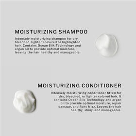 SACHAJUAN moisturizing shampoo bottle close-up emphasizing hydrating formula
