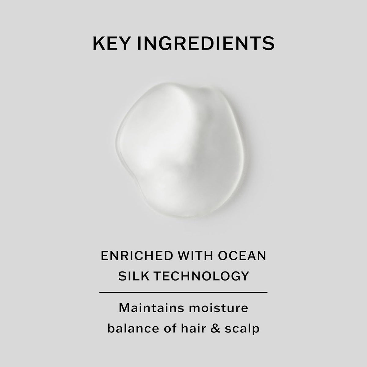 SACHAJUAN Normal Hair Shampoo bottle on sink emphasizing shine and volume.