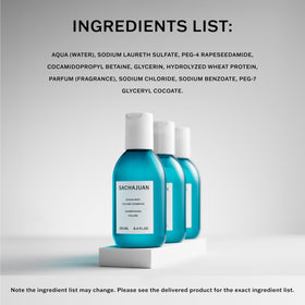 SACHAJUAN Ocean Mist Volume Shampoo 8.4 oz bottle suitable for daily use.