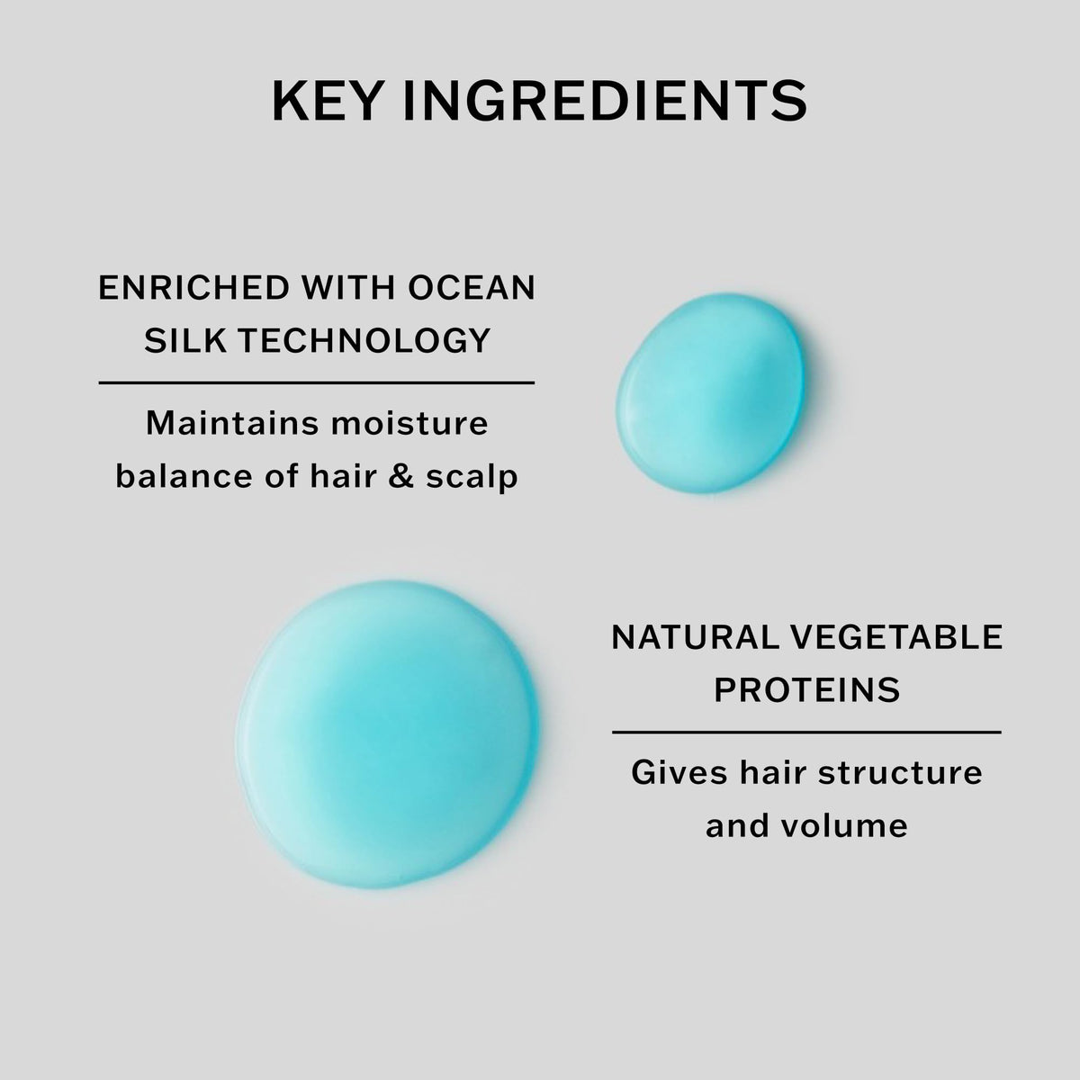 SACHAJUAN Ocean Mist Volume Shampoo being massaged into scalp and lengths for lift.