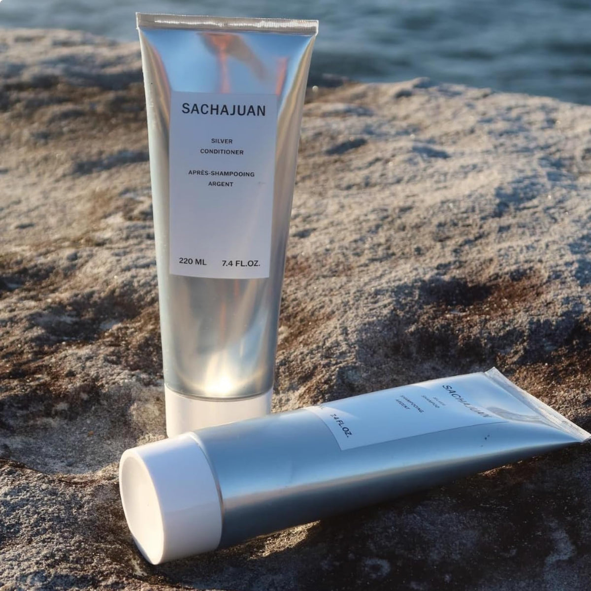 SACHAJUAN Ocean Silk Technology hydrates hair during cleansing