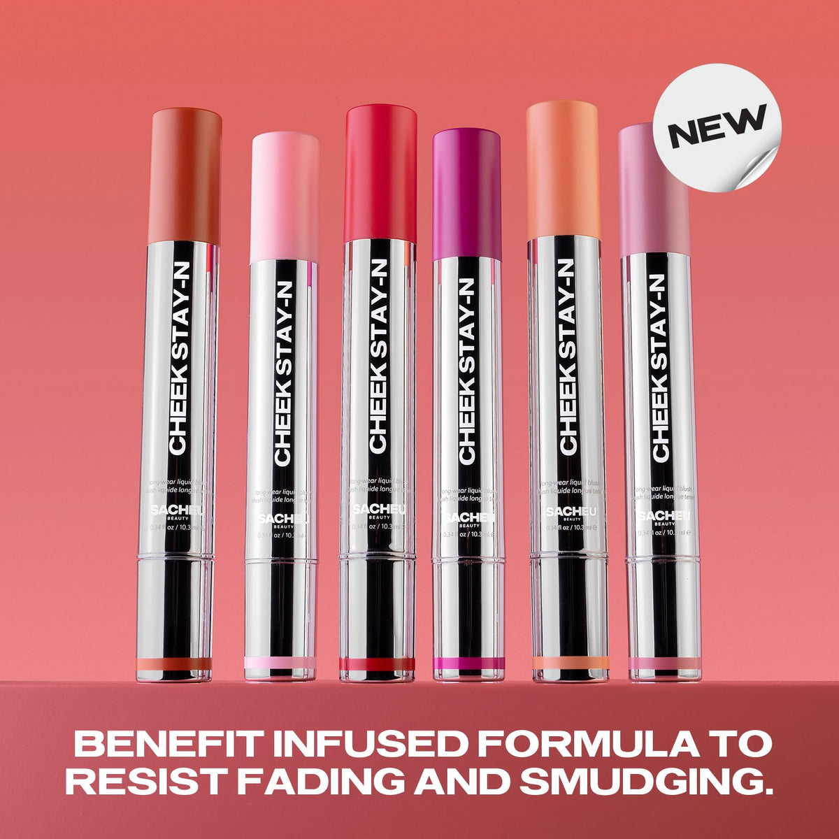Sacheu Cheek STAY-N long wear tested for all-day color.