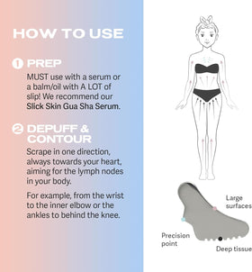 Sacheu high-quality gua sha tool designed for durable, easy cleaning.