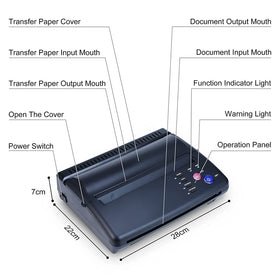 Sacnahe tattoo printer compact design for small studios.