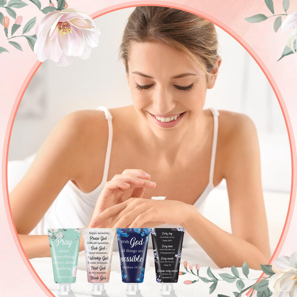 Display of three fragrances offering a pleasant daily ritual