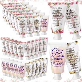 Sacubee Christian hand cream set with cross design for gifting.