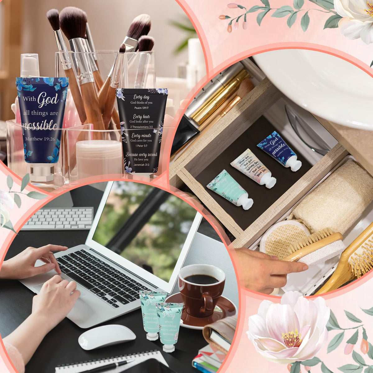 Travel-friendly size fits in purse or suitcase for on-the-go care