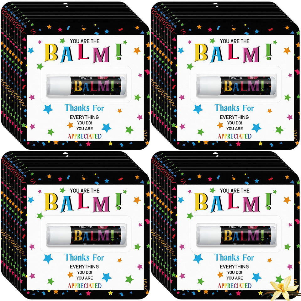 Sacubee 90-pack lip balm bulk gift packaging, ready for easy gifting at events