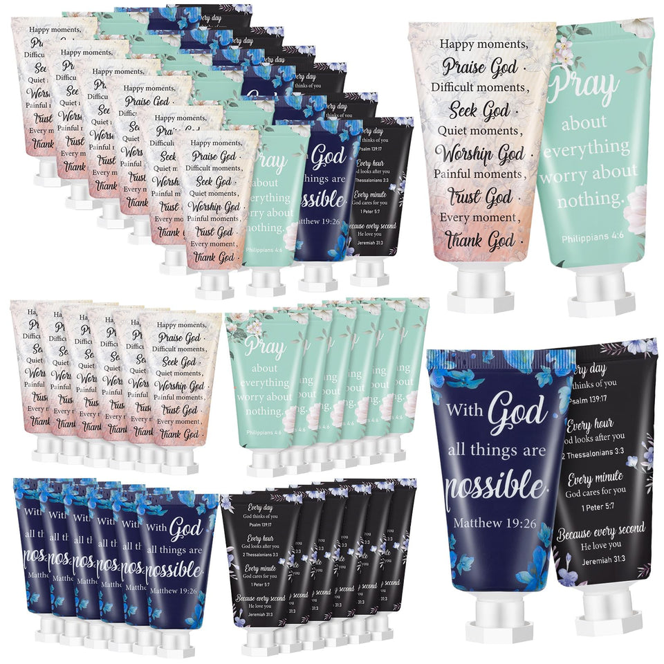 Sacubee Bible verse hand cream pack for sharing and gifting.