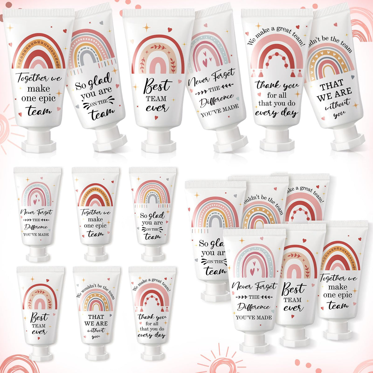 Sacubee gift set with rainbow design, ideal for team appreciation gifts.