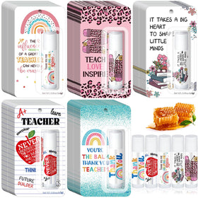 Sacubee honey-flavor lip balm bulk 80-pack for classroom giveaways.