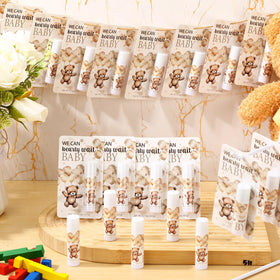 Sacubee honey flavor lip balm ready for guests as gifts.