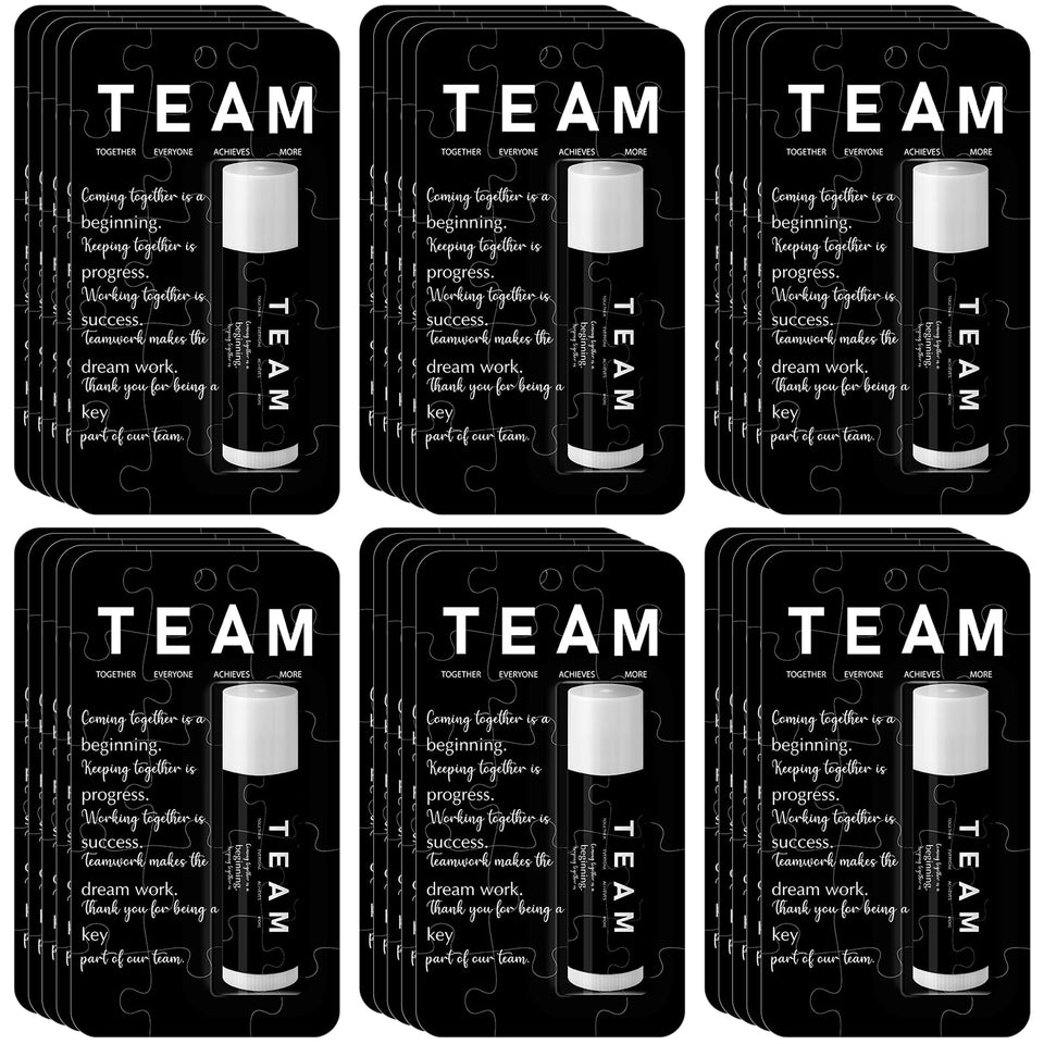 Sacubee lip balm 30-pack gift set in black packaging