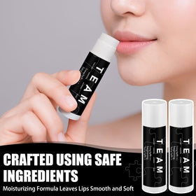 Sacubee lip balm with inspirational notes packaging