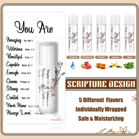 Sacubee lip balm gift packaging ready for party favors