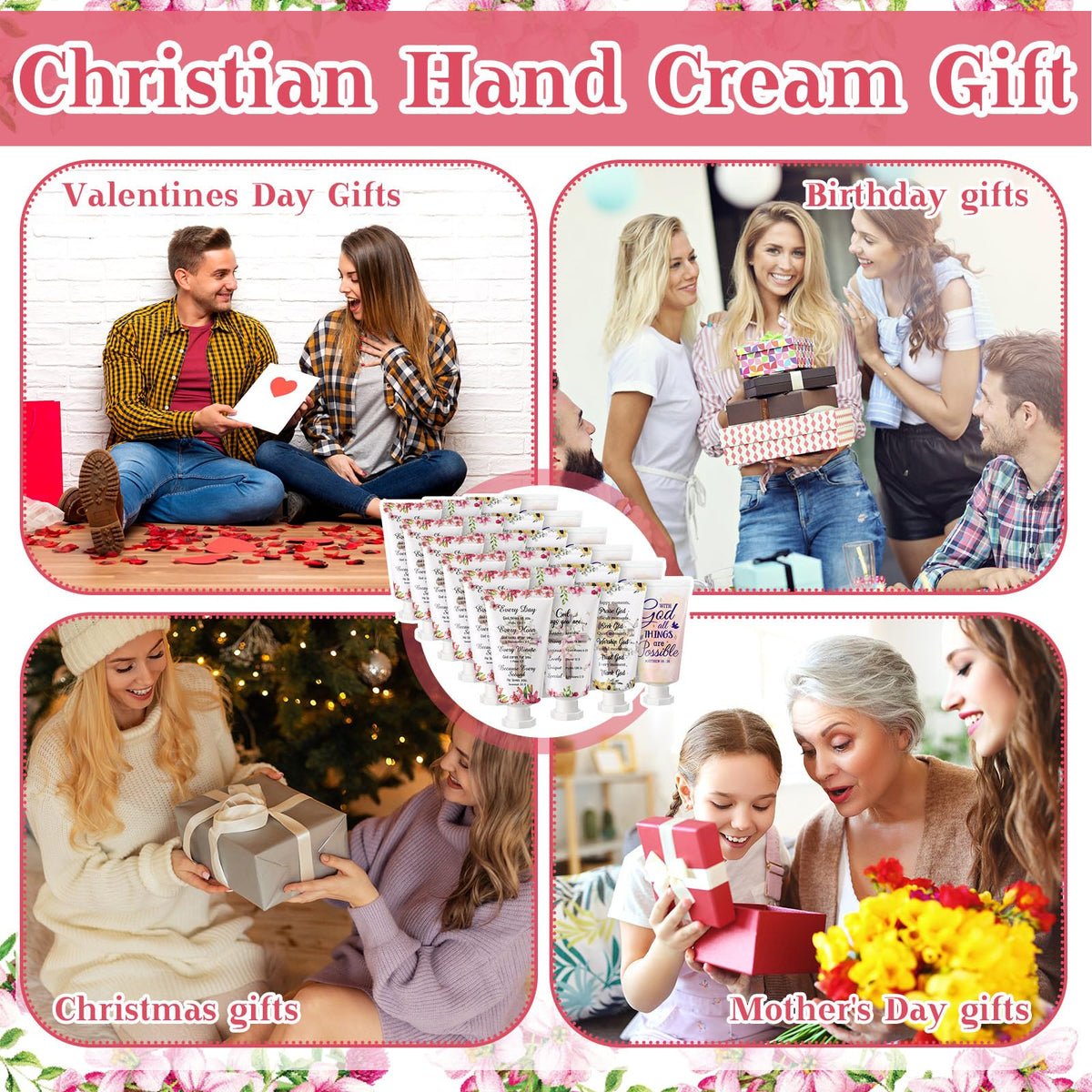 Sacubee women's hand cream gift for mom or teacher