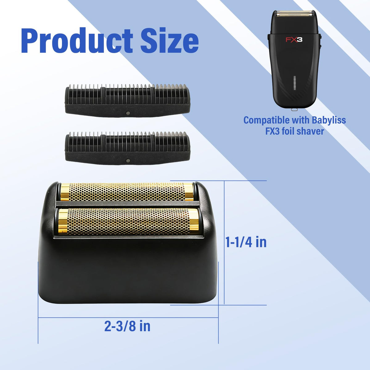 Sacumea replacement head offers similar shaving results at a better price.
