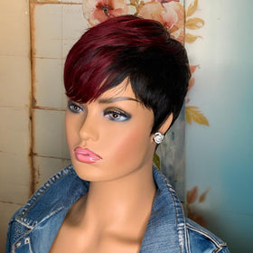 SAEIALL glueless cap wig adjustable fit ensures secure wear and comfort.