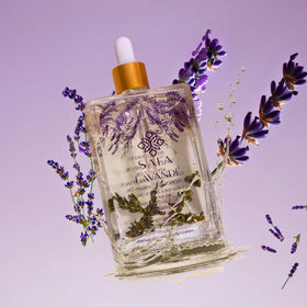 SAFA Lavender Oil after shower routine providing non-greasy moisture