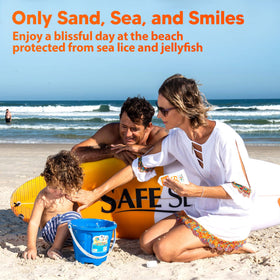 Water-resistant Safe Sea sunscreen ready for swimming