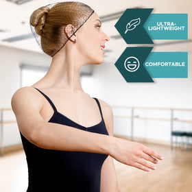 SAFEKO versatile hairnets with 21-24-28 inch sizes for flexible coverage.