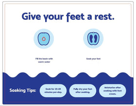 SafeSoak Dr. Matt's Foot Soak Basin raised massage dots provide gentle foot massage during soaking