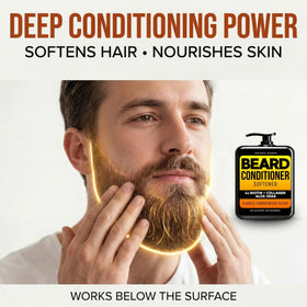 Safiora Rivaro collagen and niacinamide texture close-up on beard hair