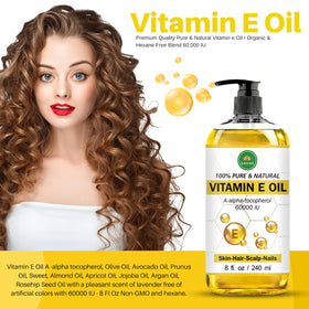 SAHAK Vitamin E Oil pump dispenser simplifies daily use