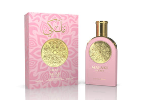 Sahari Malaki Secret EDP bottle front, suggesting luxury and evening versatility