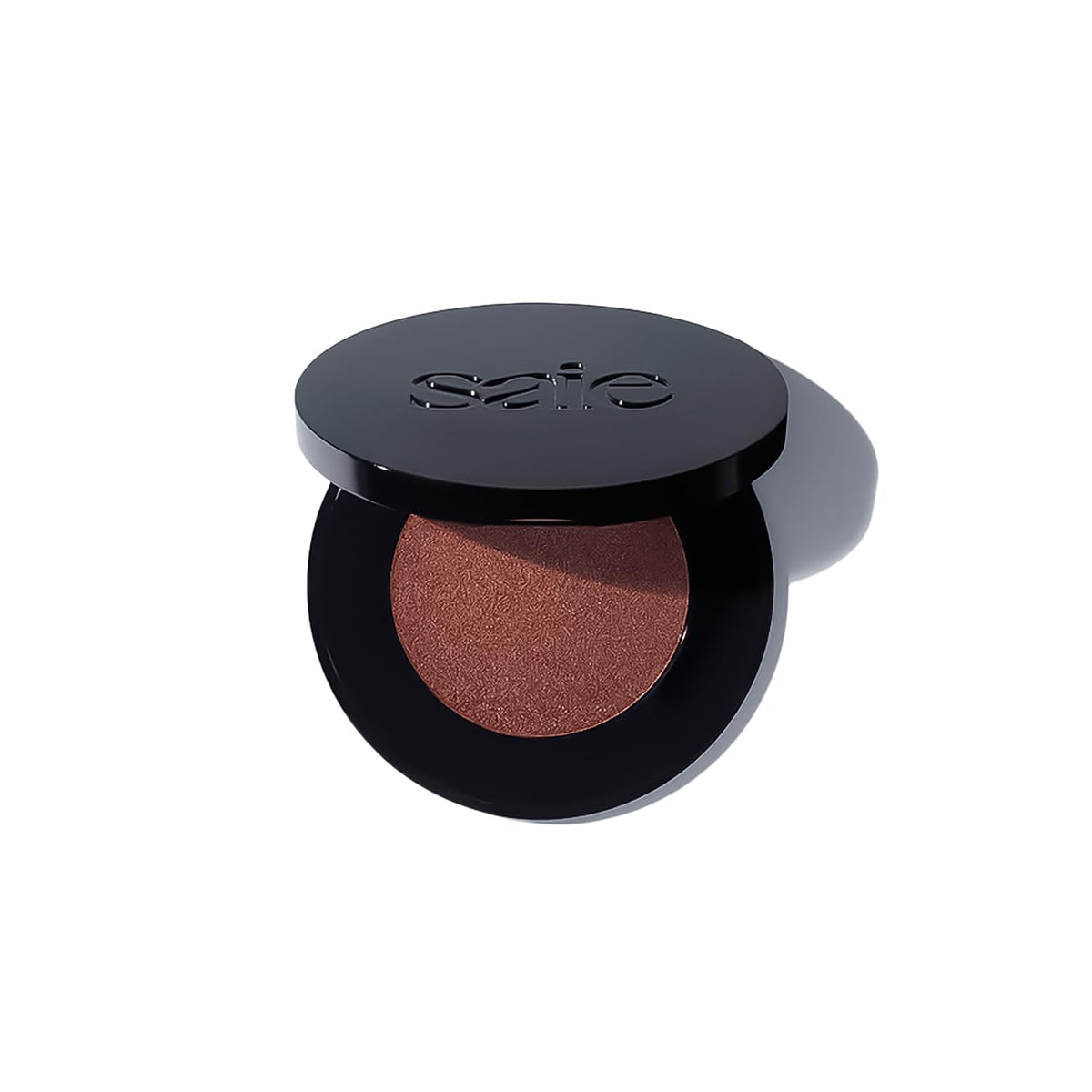 Saie Glow Sculpt bottle closeup showing glow-ready finish for radiant skin.