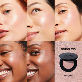 Saie Glow Sculpt diffused pigments create a natural glow