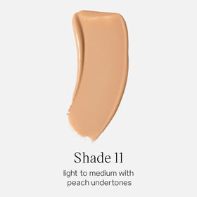 Saie Glowy Super Skin Tint pump dispense for easy application