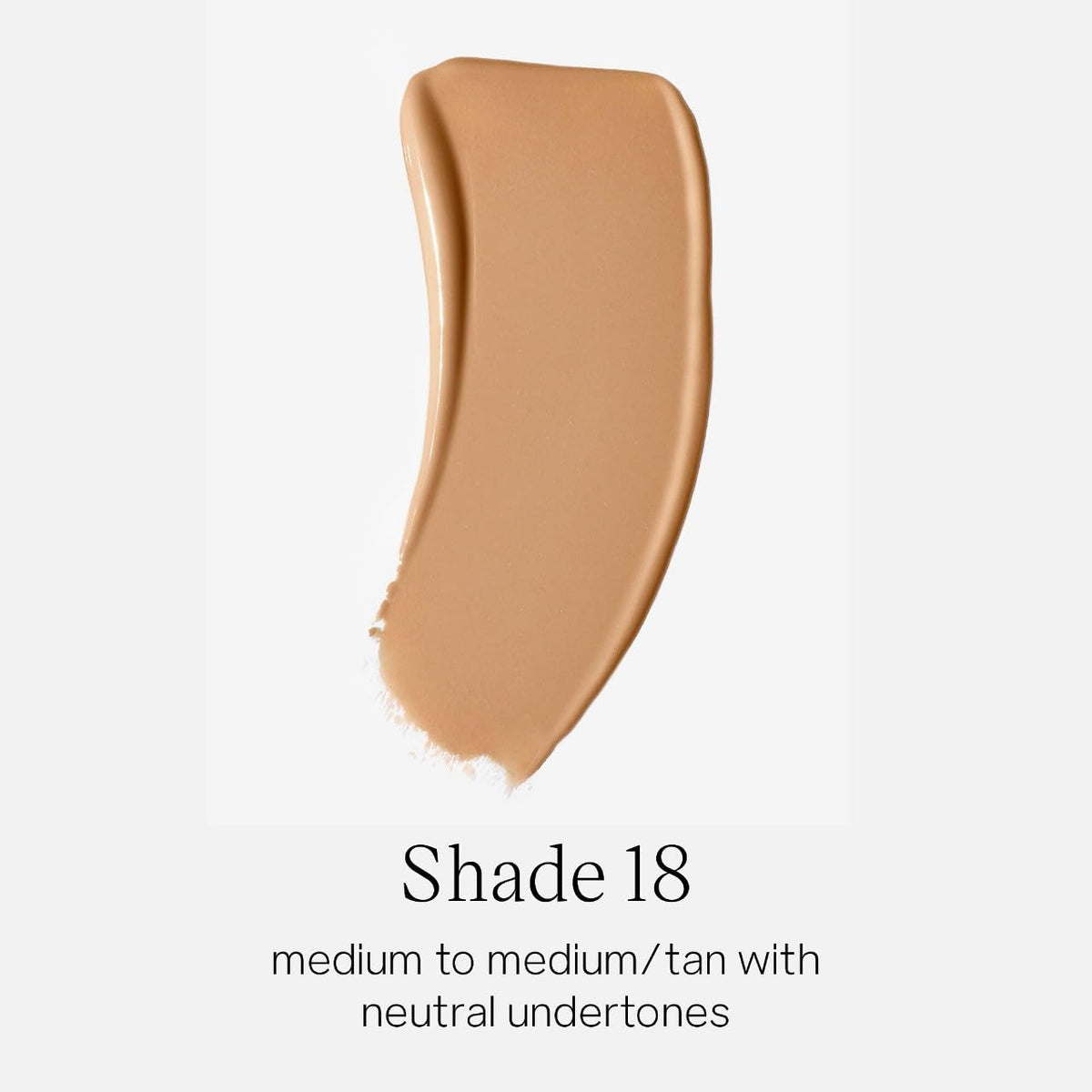 Texture swirl demonstrates light pigment blending for a natural second-skin finish.