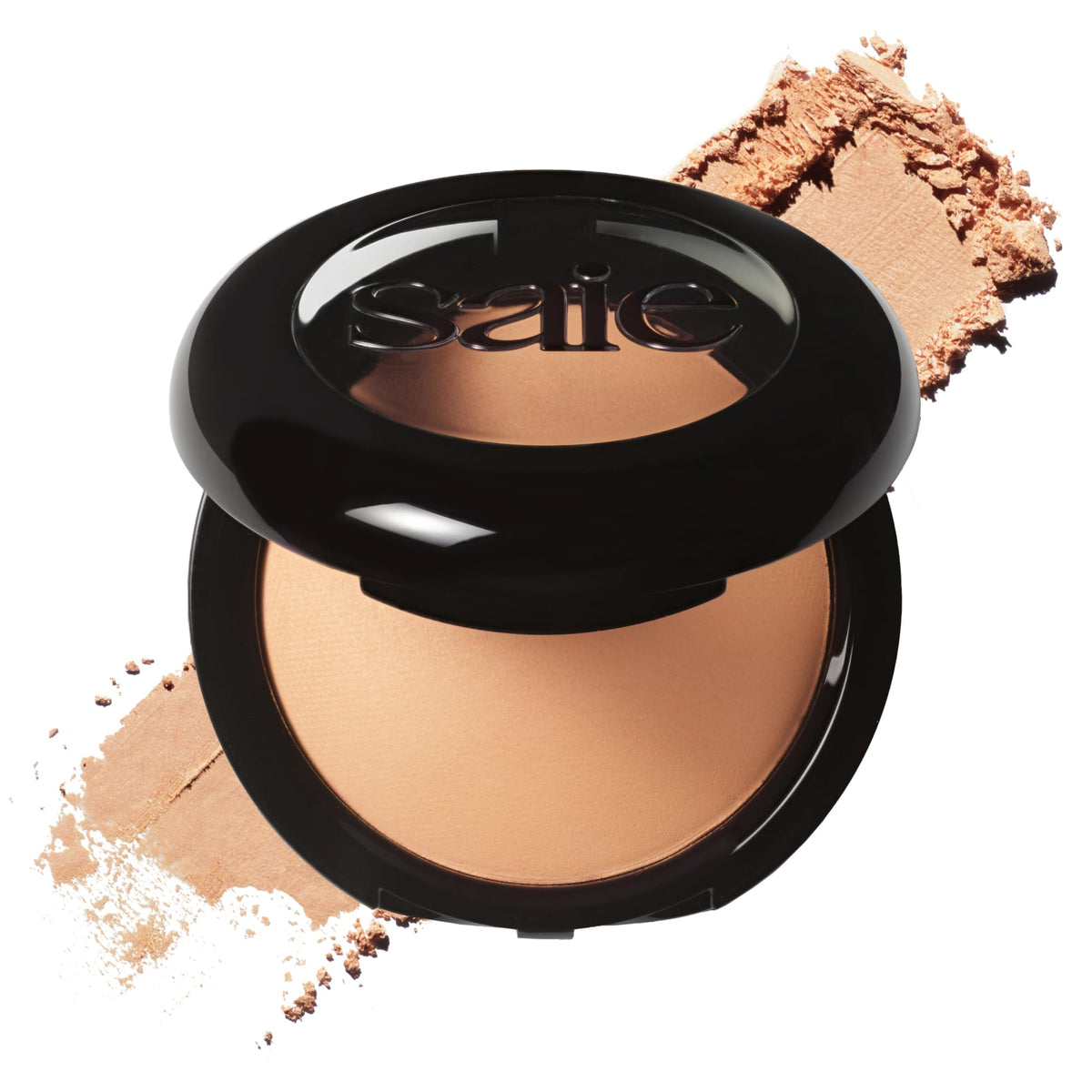 Saie Slip Tint Baked Setting Powder in pan for translucent coverage and blurring