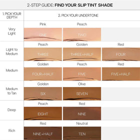 Saie Slip Tint mineral sunscreen zinc oxide for UVA/UVB protection