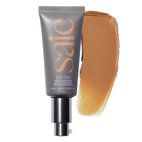 Saie Slip Tint SPF 35 bottle top view with glow finish