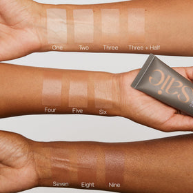 Saie Slip Tint SPF 35 licorice brightening ingredient detail