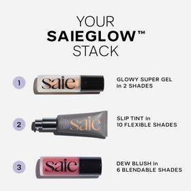 Saie Slip Tint SPF 35 demonstrates mineral sunscreen with non-nano zinc oxide