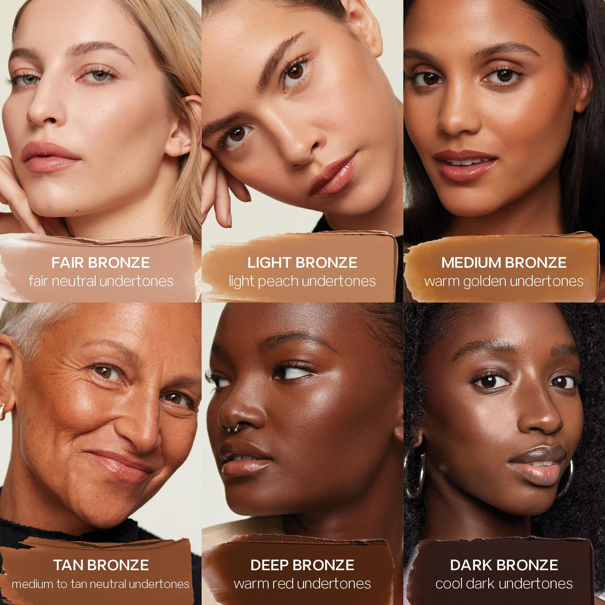 Saie Sun Melt brush application demonstrates soft-sculpt contour potential