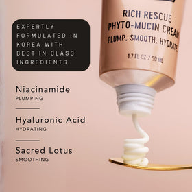 SAINT JANE Yam Root extract close-up suggests firming benefits
