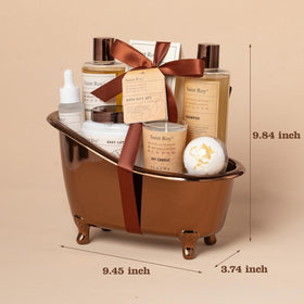 Saint Roy luxury wallet and travel-ready spa packaging