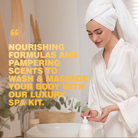 Saint Roy vanilla honey almond spa soy candle creates a relaxing ambiance