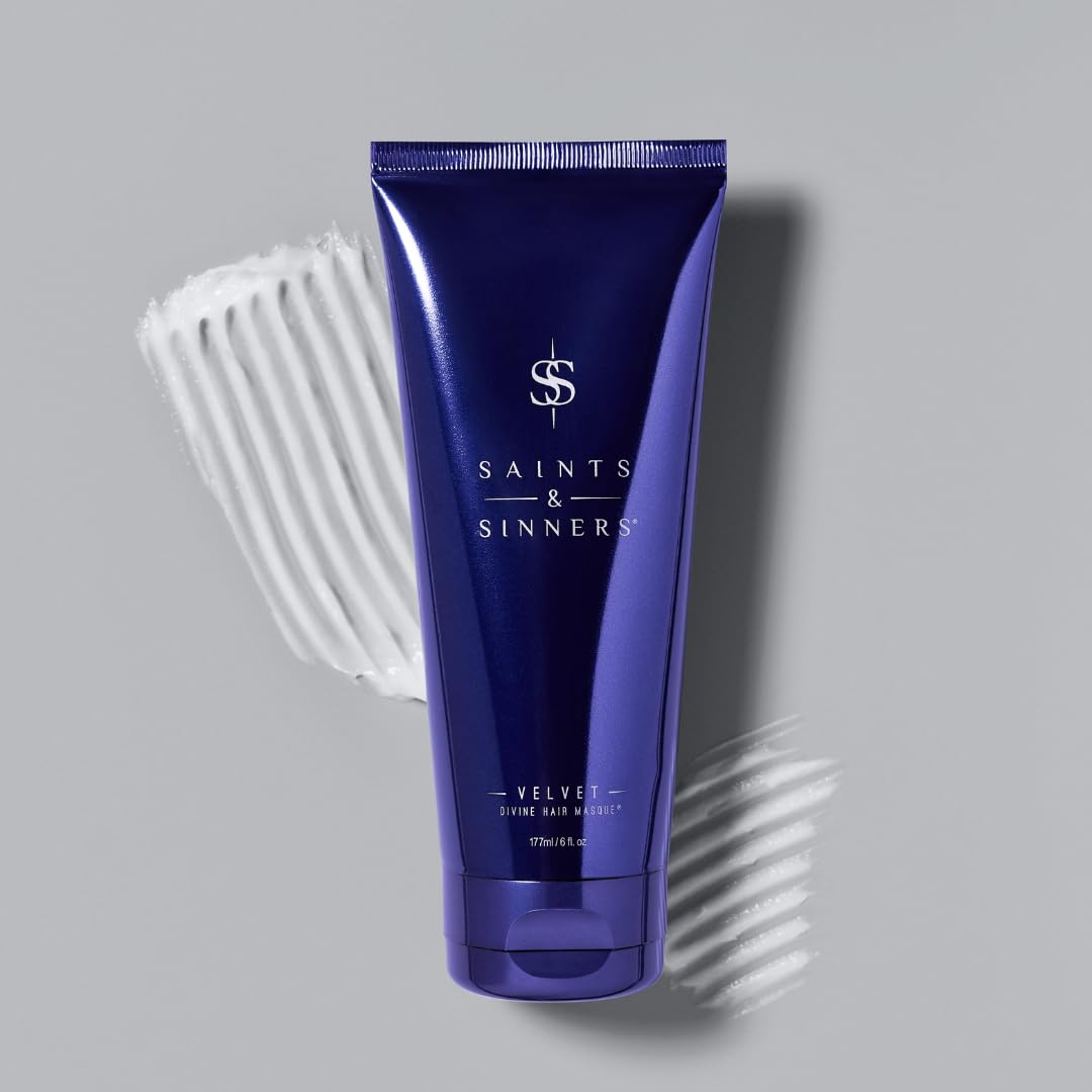 Saints & Sinners Velvet Divine after-use shine and smoother strands.