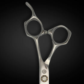 Saki Shears Musashi 440C stainless steel close-up highlighting durability.