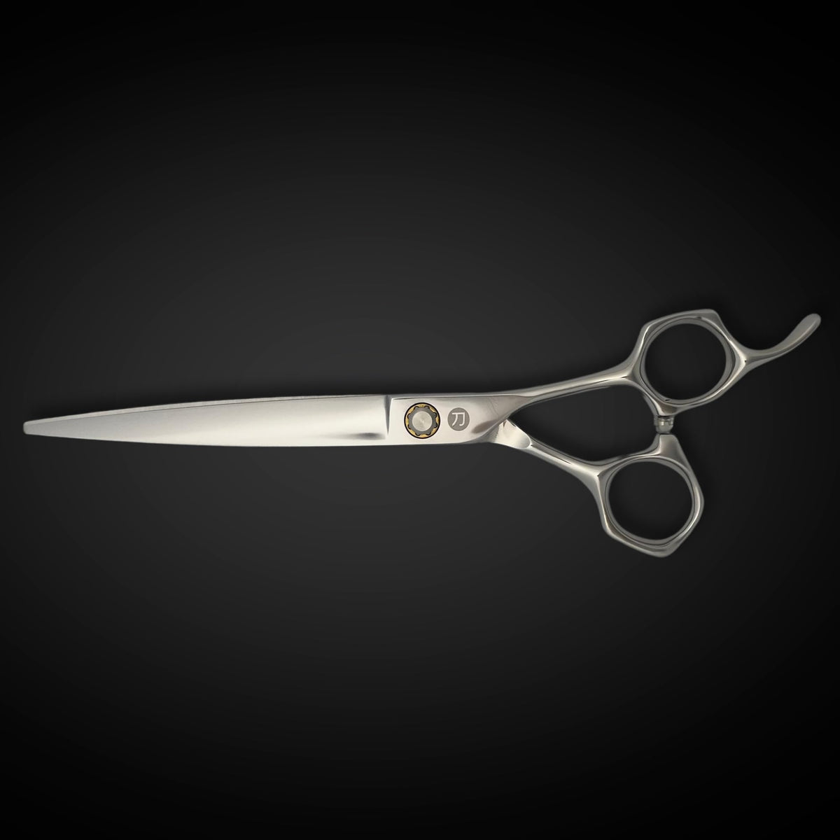 Saki Shears Musashi professional barber studio setup featuring these scissors.
