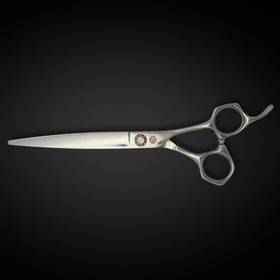 Saki Shears Musashi professional barber studio setup featuring these scissors.
