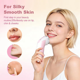 Sakioo razor IP5 waterproof design supports wet or dry use for flexible routines.