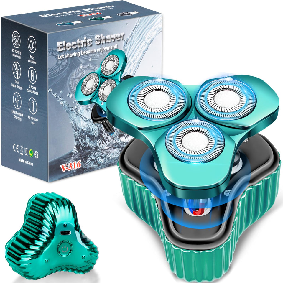 Sakioo Mini Electric Razor head close-up for precise shaving