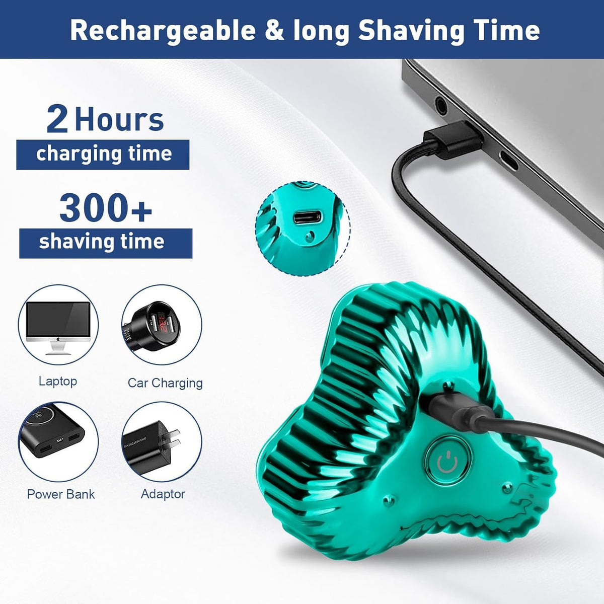 Sakioo Waterproof Pocket Razor IPX7 ready for wet environments and rinse-offs